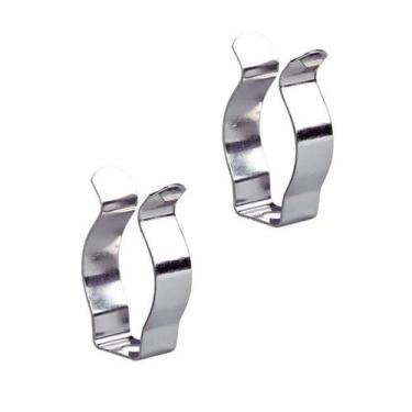 Imagem de KIT 20 Abraçadeira de Aço para Lâmpadas Tubulares LED T8 - Decorlux