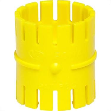 Imagem de Luva Para Conduite Pvc Krona Amarela 3/4'' - Kit C/50 Pecas