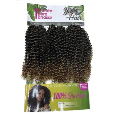 Imagem de Cabelo Bio Vegetal Cacheado Agatha Best Quality 300gr - GM Hair, [1/27