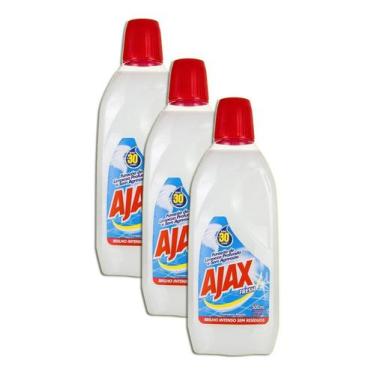 Imagem de Limpador Ajax Fresh 500ml Kit 3, Ajax Medem