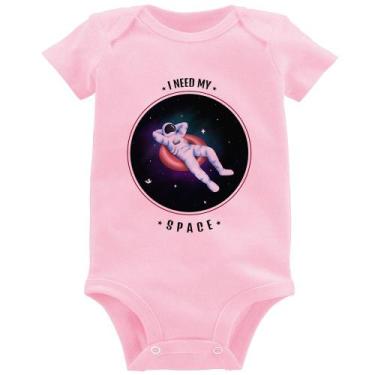 Imagem de Body Bebê I need my space - Foca na Moda, Rosa bebê, GG