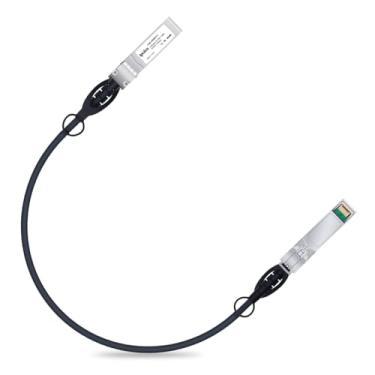 Imagem de Cabo 10G SFP+ Twinax, cabo passivo de fixação direta de cobre (DAC), 0,3 metros, para Cisco SFP-H10GB-CU0.3M, Ubiquiti, D-Link, Supermicro, Netgear, Mikrotik, ZTE