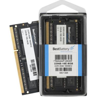 Imagem de Memoria RAM 8GB DDR3 1600Mhz para Notebook Dell - BestBattery