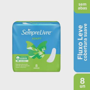 Imagem de Absorvente sempre livre adapt suave sem abas 8 unidades