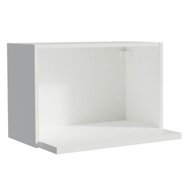 Imagem de Armário Aéreo Madesa Acordes 100% mdf 60 cm com Nicho para Forno - Branco