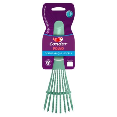 Imagem de Escova de Cabelo Polvo Desembaraço e Definição 1 Unidade Condor para Fitagem e Cachos