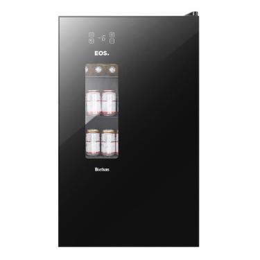 Imagem de Cervejeira eos Bierhaus 100 Litros Black Glass Frost Free ECE120 220V