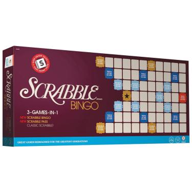 Imagem de Jogo de tabuleiro Joy for All Scrabble Bingo Senior Word Games