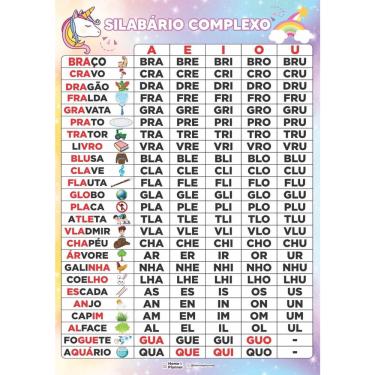 Imagem de Silabário Complexo - Unicórnio - Home E Planner