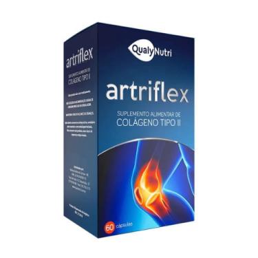 Imagem de Artriflex colágeno tipo ii 40MG suplemento alimentar C/60 cápsulas kit C/3 caixas + grátis brinde