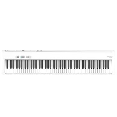 Imagem de Piano Digital Roland Fp-30X-Wh 88 Teclas Branco Com Estante