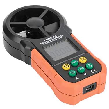 Imagem de Medidor de Velocidade do Digital, Anemômetro Digital, Velocidade do Vento, Temperatura, Medidor de Umidade Com Interface USB para HVAC, HVAC Technicians, Weatherstation