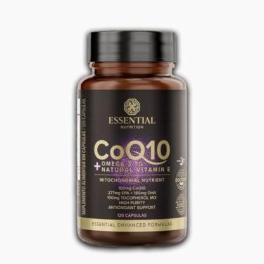 Imagem de CoQ10 - Coenzima Q10 + Ômega 3TG + Vitamina E - Essential Nutrition (120)