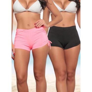 Imagem de Kit Sukini Biquíni 2 peças de Banho Moda Praia Com Regulagem Tecido Le