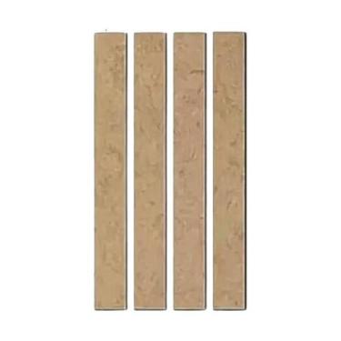 Imagem de Kit 22 Ripas Mdf Rustico Lambri Madeira Shiplap 5Cm Parede - Lujp Deco