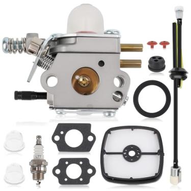 Imagem de MOTOALL Carburador Echo SRM-2110 com kit de filtro de ar de ajuste para Echo PP-800 PPF-2100 GT-2000 PE-2000 PPT-2100 aparador de carburador