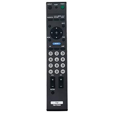 Imagem de Controle remoto de substituição RM-YD025 adequado para Sony TV KDL-52S4100 KDL-19M4000 KDL-46S4100 KDL-22L4000 KDL-40S4100 KDL52S4100 KDL19M4000 KDL46S4100 KDL46S4100 KDL52S4100 22L40 00 KDL40S4100