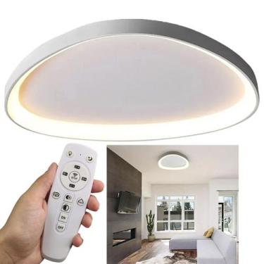 Imagem de Luminaria Paflon Teto Led 3 Em 1 Iluminaçao Ajustavel Controle Remoto 