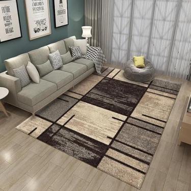 Imagem de Tapete geométrico para sala de estar, casa, hotel, tapetes decorativos, quarto, banheiro, capachos, cozinha (80x120cm/8)
