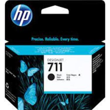 Imagem de Cartucho De Tinta Hp 711 Cz133a Preto | Plotter T120 T520 T130 Cq891a Cq890a Cq893a | 38ml