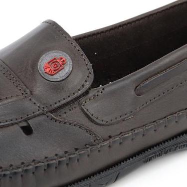 Imagem de Sapatilha em Granado em couro vazado, Cafe, 38