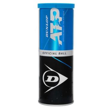 Imagem de Bola de Tênis Dunlop ATP Premium Tubo Com 03 Bolas