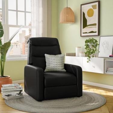 Imagem de Poltrona Reclinável Ursula Preta - Mobly