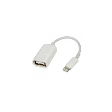 Imagem de Cabo Otg Usb Compatível iPhone iPad Pendrive Teclado - mv games 