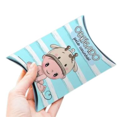 Imagem de 10 Caixinha Bebe Fofo Lembrancinha Maternidade Chá Rifa