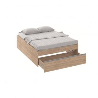 Imagem de Cama Box Casal Com Gavetão