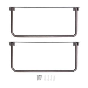 Imagem de Organizador de sapato de alumínio montado em parede de sapatos dobráveis