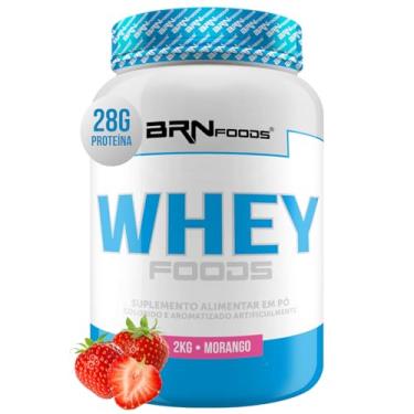 Imagem de Whey Foods 2kg Morango – BRNFOODS