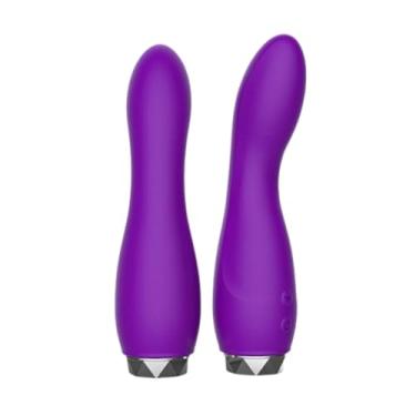 Imagem de Vibrador De Silicone Com 10 Modos De Vibração Brinquedo Erótico Estimulador Ponto G para Mulheres [ROXO]