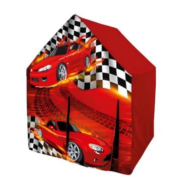 Imagem de Cabana Infantil Casinha Menino Carros Tenda Carrinhos Toca Piloto Barraca Estampa Carro De Corrida