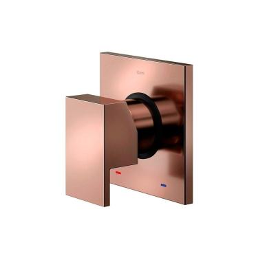 Imagem de Acabamento Monocomando Chuveiro e Ducha Higiênica Docol New Edge para Base Deca 90021756030 Cobre