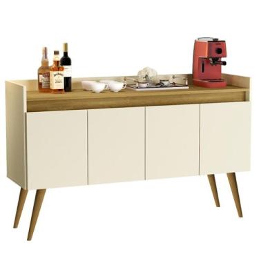 Imagem de Aparador Sala De Estar Hall De Entrada Buffet Cantinho Café Luxo 4 Por