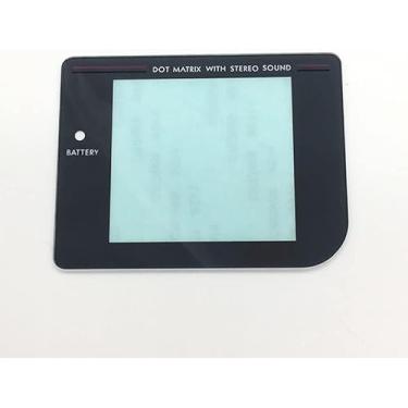 Imagem de Espelho de lente protetora de tela de vidro para Game Boy GB DMG (Preto)