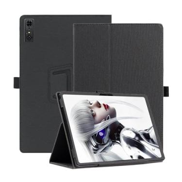 Imagem de Capa para tablet gamer RedMAGIC Nova de 10,9 polegadas, capa para tablet NOUKAJU com suporte para lápis e alça de pulso, suporte dobrável, proteção multicamadas, visualização em vários ângulos (preto)