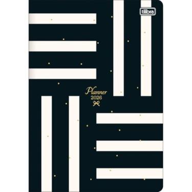 Imagem de Planner 2026 MENSAL West Village, 17,8 x 25,4 cm, Grampeado, 20 FOLHAS, linhas