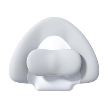 Imagem de Zialofi Travesseiro de Apoio Lombar Ajustável de Espuma Viscoelástica, Encosto Leve, Suporte Macio para As Costas, Almofada de Cintura para Sofá, Cadeira de E, Cinza