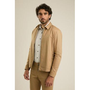 Imagem de Jaqueta Docthos Slim Poliamida Meio Forro, 040 areia, M