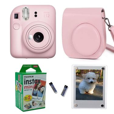 Imagem de Câmera instantânea Fujifilm Instax Mini 12 com estojo e 20 filmes