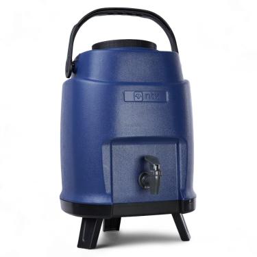 Imagem de NTK, Galão Térmico, 8L, Torneira, Pés Dobráveis, Isolamento Térmico, Bebida Gelada, Aqua