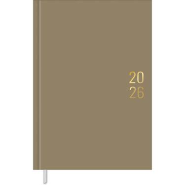 Imagem de Agenda Executiva Costurada Diária 13,4 x 19,2 cm Napoli Cores 2026 - C