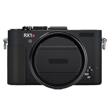 Imagem de RX1RM2 Película adesiva antirriscos para câmera mirrorless para Sony RX1R Mark II Vinil Wrap Body Protective Sticker Coat (preto fosco)