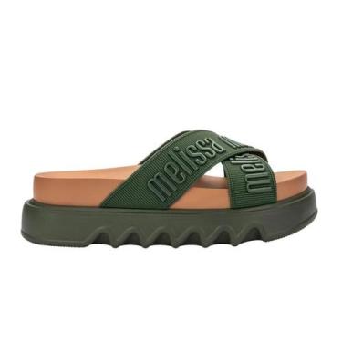 Imagem de Sandália Melissa Cross M Lover Platform Verde, Verde, 37