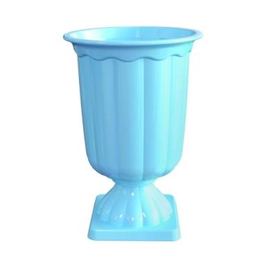 Imagem de Vasos Grego Decoração Festa Acrílico 12,5cm X 19cm (AZUL BEBÊ)