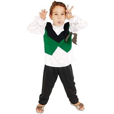 Imagem de Fantasia Cebolinha Dracula Infantil Turma da Monica P 2-4