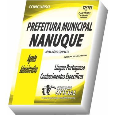 Imagem de Apostila Prefeitura De Nanuque - Agente Administrativo