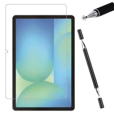 Imagem de Película Protetora Para Tablet Galaxy Tab S10 Fe 10.9 + Caneta Dupla -